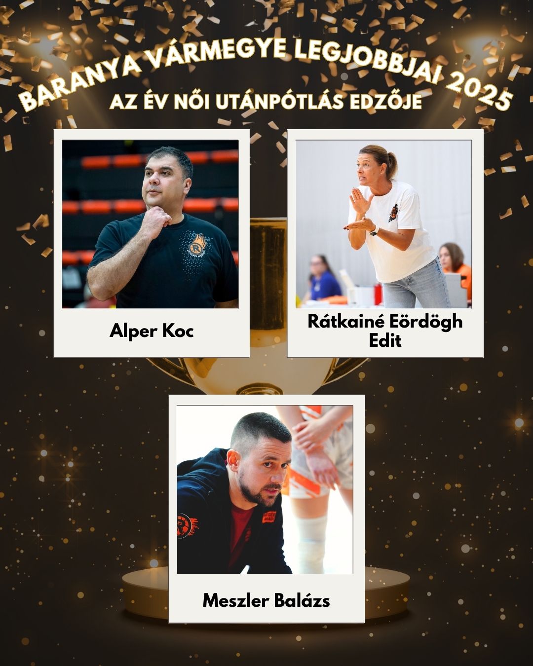 Legjobb női utánpótlás edző