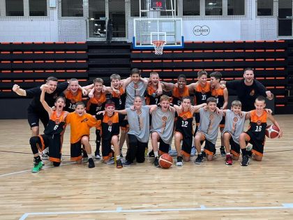 A középházba került az U13-as fiú csapatunk!