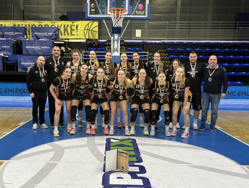 A nehezített körülmények ellenére igazi csapatként lettek a Hepp Kupa ezüstérmesei lányaink