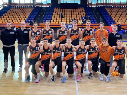 A prágai EYBL-fordulóban pontos képet kapott önmagáról U16-os fiú csapatunk