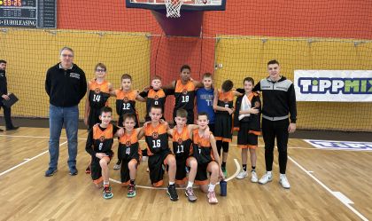 Német topcsapatok ellen játszhattak az U12-es fiúk!