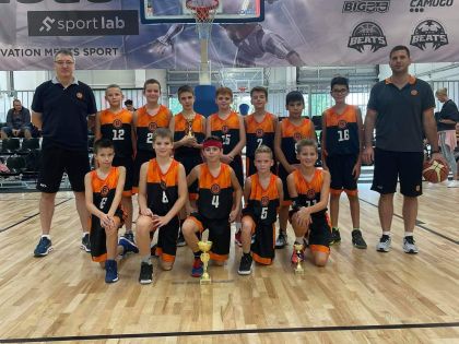 Első helyen végzett U12-es fiú csapatunk