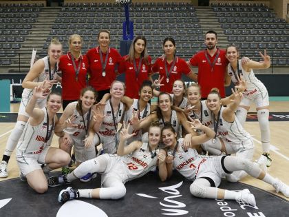 Harmadik helyen zártak az U16-os lányok