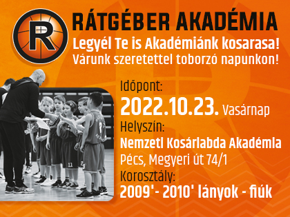 Legyél Te is Akadémiánk kosarasa! Várunk szeretettel toborzó napunkon!