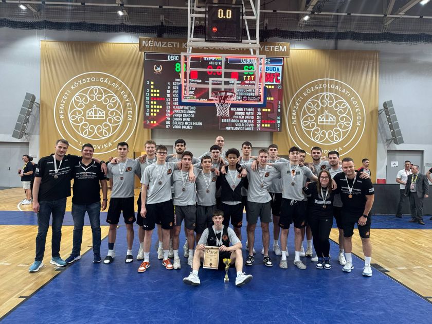 Legyőzte a Sopront, így bronzéremmel zárta a szezont U21-es fiú csapatunk!