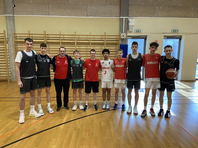 Nyolc játékos képviseli Akadémiánkat az U15-ös és U16-os fiú válogatott összetartásán