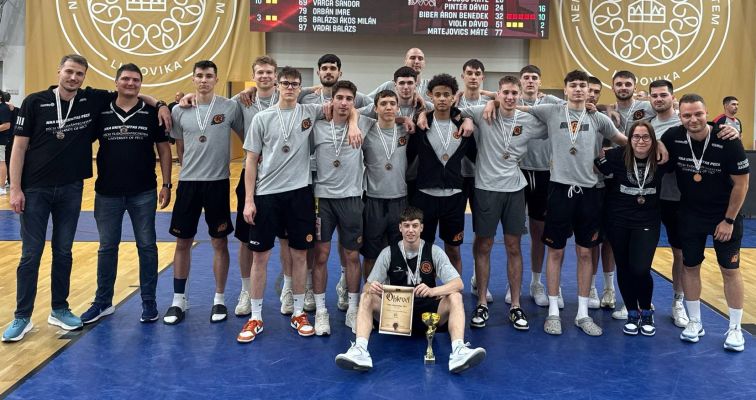 Legyőzte a Sopront, így bronzéremmel zárta a szezont U21-es fiú csapatunk!